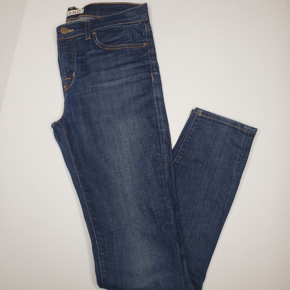 J BRAND skinny leg darkvintage wash size 29